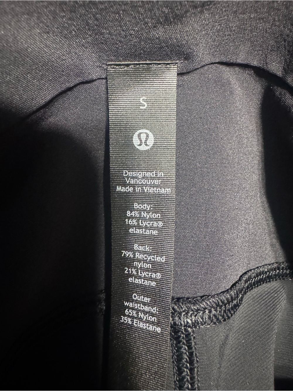 * Men’s Black Lululemon Joggers - Picture 5 of 5